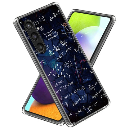 For Samsung Galaxy S24 Phone Case Thin Flexible TPU Back Cover IMD Pattern