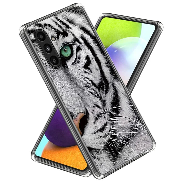 For Samsung Galaxy A14 4G / 5G TPU Phone Case IMD Pattern Fashion Slim Protective Cover Head