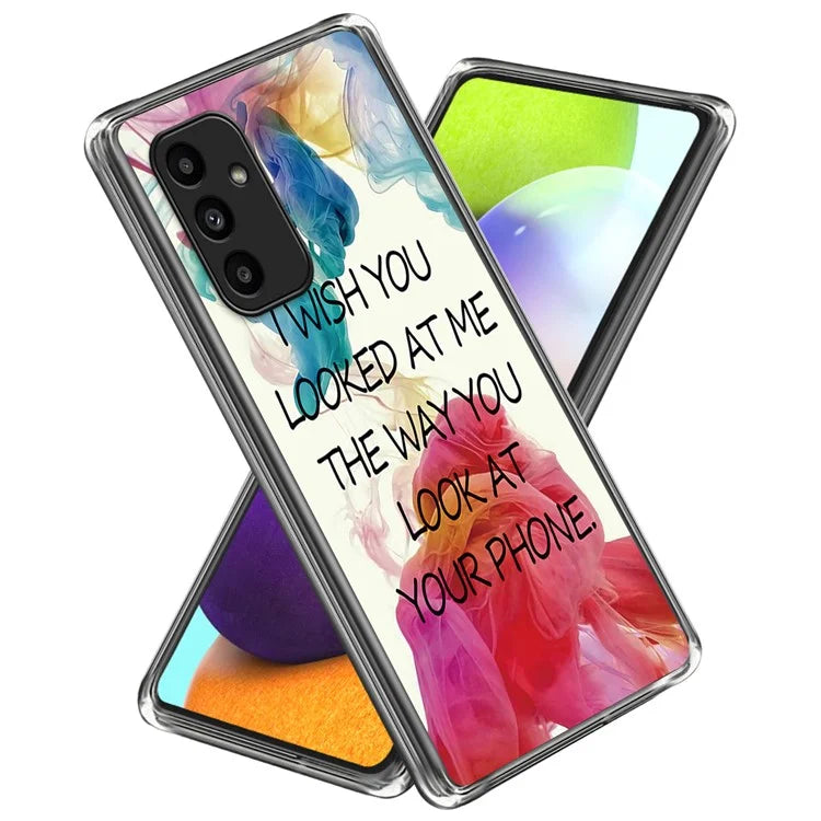 For Samsung Galaxy A15 4G / 5G TPU Phone Case Pattern Printing Anti-Scratch Shockproof