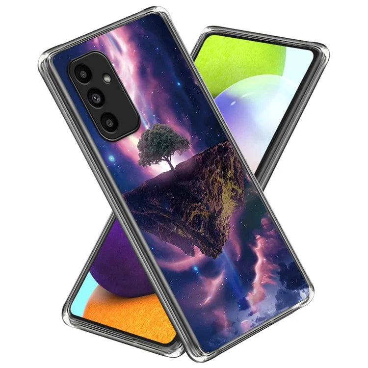 For Samsung Galaxy A15 4G / 5G TPU Phone Case Pattern Printing Anti-Scratch Shockproof
