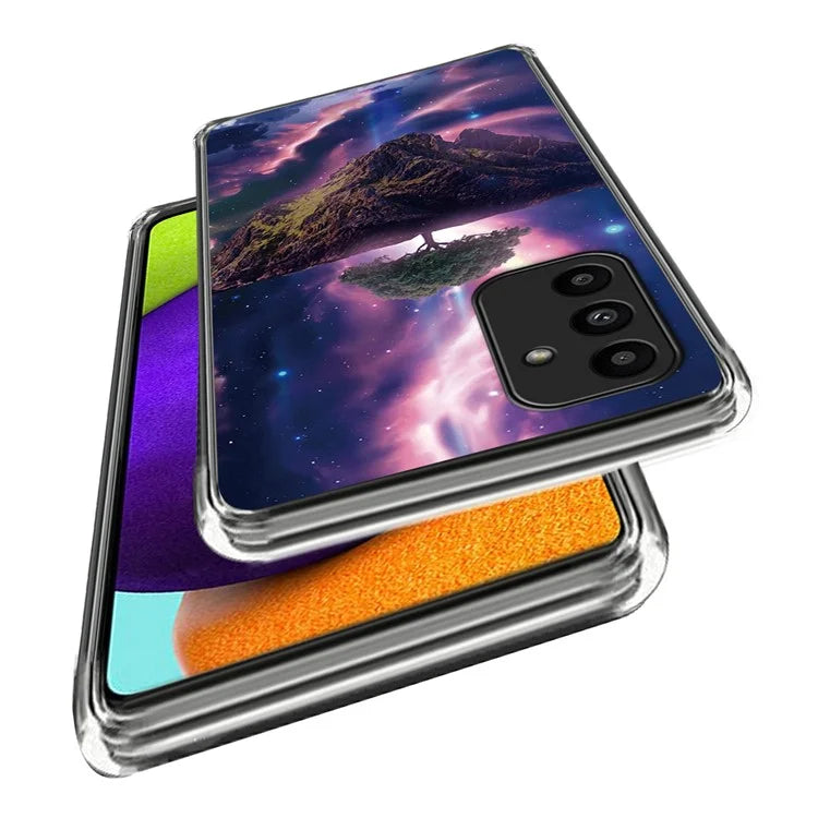 For Samsung Galaxy A15 4G / 5G TPU Phone Case Pattern Printing Anti-Scratch Shockproof