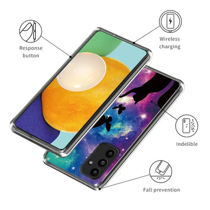For Samsung Galaxy A15 4G / 5G TPU Phone Case Pattern Printing Anti-Scratch Shockproof