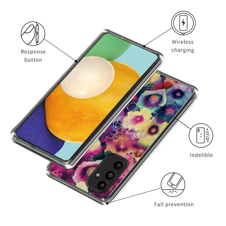 For Samsung Galaxy A15 4G / 5G TPU Phone Case Pattern Printing Anti-Scratch Shockproof