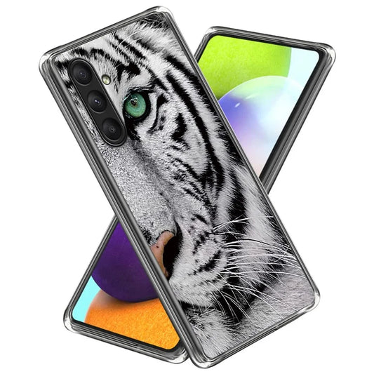 For Samsung Galaxy A25 5G (Global) (161.0 x 76.5 x 8.3mm) Case Pattern Printing TPU Phone Cover Head