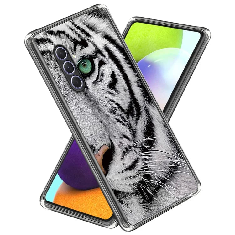 For Samsung Galaxy A54 5G Phone Case with Pattern Ultra Slim Back Cover Head
