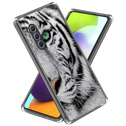For Samsung Galaxy A54 5G Phone Case with Pattern Ultra Slim Back Cover Head