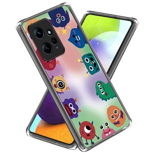 For Xiaomi Redmi Note 12 4G Soft TPU Case Pattern Printing Cell Phone Cover