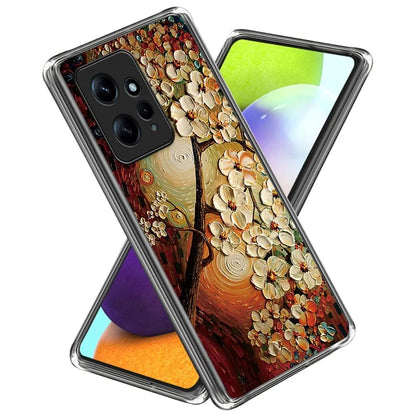 For Xiaomi Redmi Note 12 4G Soft TPU Case Pattern Printing Cell Phone Cover