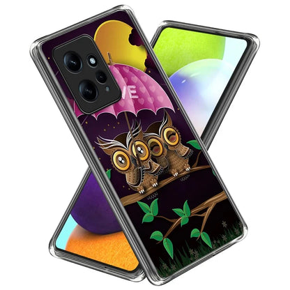 For Xiaomi Redmi Note 12 4G Soft TPU Case Pattern Printing Cell Phone Cover