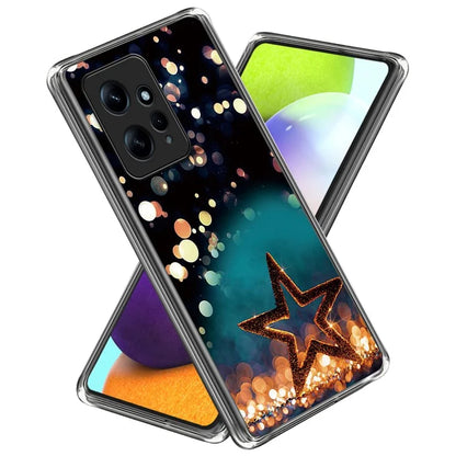 For Xiaomi Redmi Note 12 4G Soft TPU Case Pattern Printing Cell Phone Cover