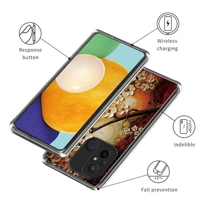 For Xiaomi Redmi 12C 4G Phone Cover Pattern Printing Anti-scratch TPU Case