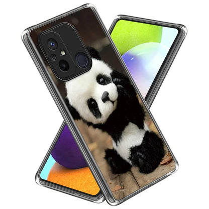 For Xiaomi Redmi 12C 4G Phone Cover Pattern Printing Anti-scratch TPU Case