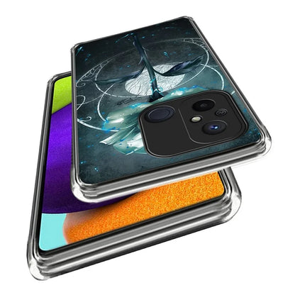 For Xiaomi Redmi 12C 4G Phone Cover Pattern Printing Anti-scratch TPU Case