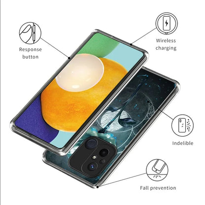For Xiaomi Redmi 12C 4G Phone Cover Pattern Printing Anti-scratch TPU Case