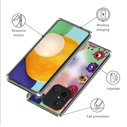 For Xiaomi Redmi 12C 4G Phone Cover Pattern Printing Anti-scratch TPU Case