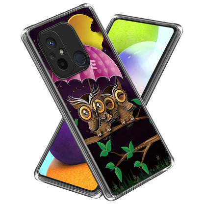 For Xiaomi Redmi 12C 4G Phone Cover Pattern Printing Anti-scratch TPU Case