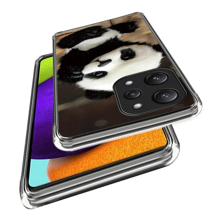 For Xiaomi Redmi 12 5G (Global) / Poco M6 Pro 5G Case Pattern Printing TPU Phone Cover
