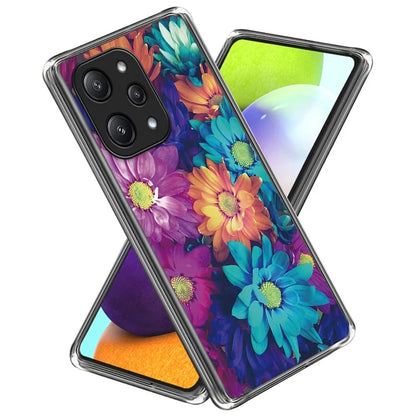 For Xiaomi Redmi 12 5G (Global) / Poco M6 Pro 5G Case Pattern Printing TPU Phone Cover