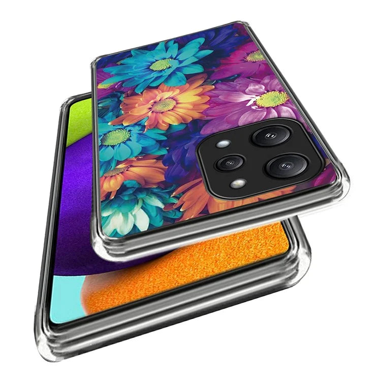 For Xiaomi Redmi 12 5G (Global) / Poco M6 Pro 5G Case Pattern Printing TPU Phone Cover