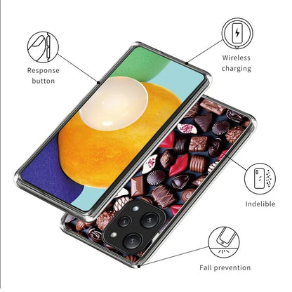 For Xiaomi Redmi 12 5G (Global) / Poco M6 Pro 5G Case Pattern Printing TPU Phone Cover