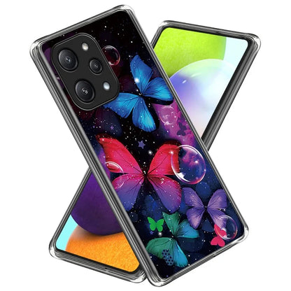 For Xiaomi Redmi 12 5G (Global) / Poco M6 Pro 5G Case Pattern Printing TPU Phone Cover