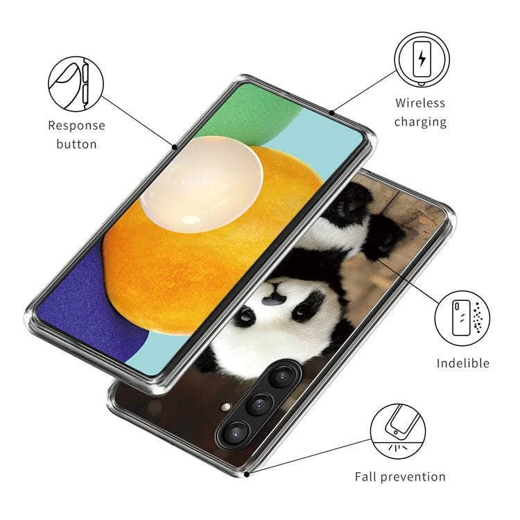 For Samsung Galaxy S24 TPU Phone Case Pattern Printing Protective Cover