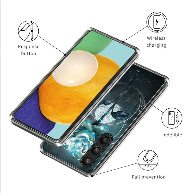 For Samsung Galaxy S24 TPU Phone Case Pattern Printing Protective Cover