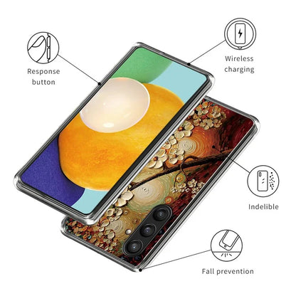 For Samsung Galaxy S24 TPU Phone Case Pattern Printing Protective Cover