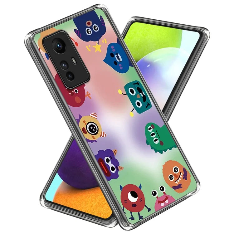 For Xiaomi Redmi Note 12S 4G Pattern Printing TPU Case Slim Phone Cover