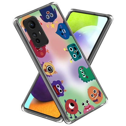 For Xiaomi Redmi Note 12S 4G Pattern Printing TPU Case Slim Phone Cover