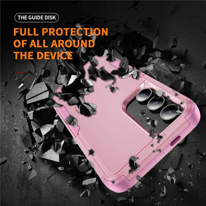 Commuter Series For Samsung Galaxy S24 Case 3-in-1 TPU+PC Anti-drop Back Cover