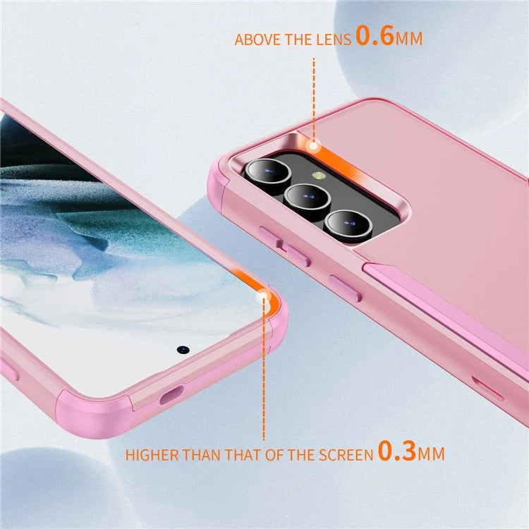 Commuter Series For Samsung Galaxy S24 Case 3-in-1 TPU+PC Anti-drop Back Cover