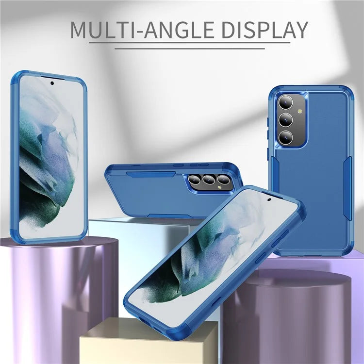 Commuter Series For Samsung Galaxy S24 Case 3-in-1 TPU+PC Anti-drop Back Cover