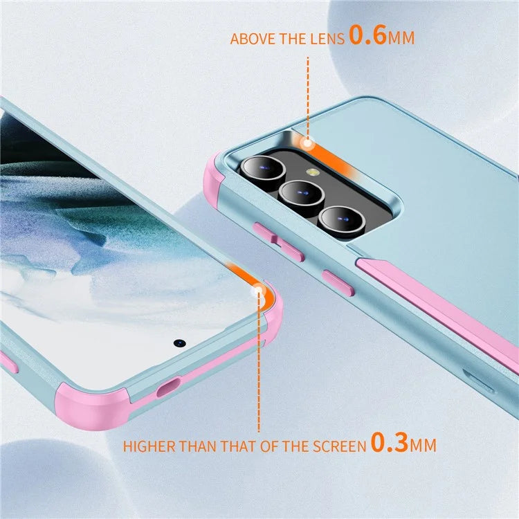 Commuter Series For Samsung Galaxy S24 Case 3-in-1 TPU+PC Anti-drop Back Cover