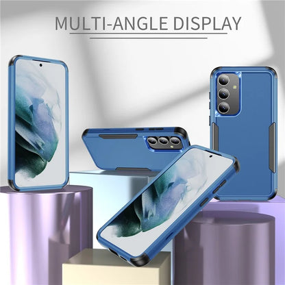 Commuter Series For Samsung Galaxy S24 Case 3-in-1 TPU+PC Anti-drop Back Cover  /  Black