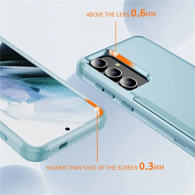 Commuter Series For Samsung Galaxy S24 Case 3-in-1 TPU+PC Anti-drop Back Cover