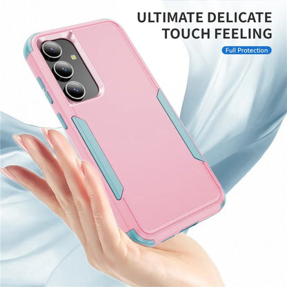 Commuter Series For Samsung Galaxy S24+ Back Case 3-in-1 Shockproof TPU+PC Phone Cover