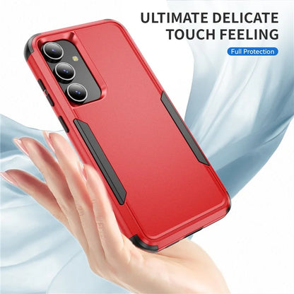 Commuter Series For Samsung Galaxy S24+ Back Case 3-in-1 Shockproof TPU+PC Phone Cover