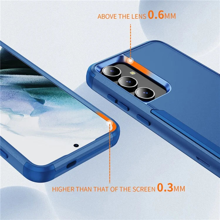 Commuter Series For Samsung Galaxy S24+ Back Case 3-in-1 Shockproof TPU+PC Phone Cover