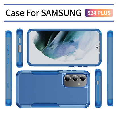 Commuter Series For Samsung Galaxy S24+ Back Case 3-in-1 Shockproof TPU+PC Phone Cover