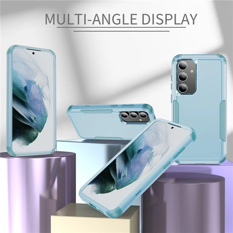 Commuter Series For Samsung Galaxy S24+ Back Case 3-in-1 Shockproof TPU+PC Phone Cover