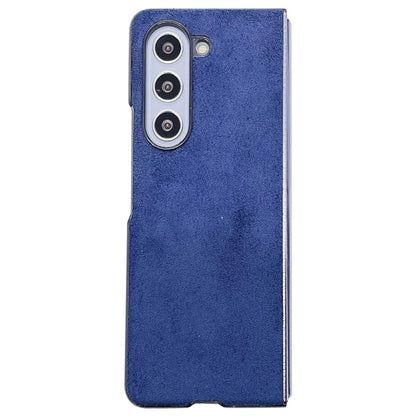 For Samsung Galaxy Z Fold5 5G Suede Phone Case Soft Touch Back Cover