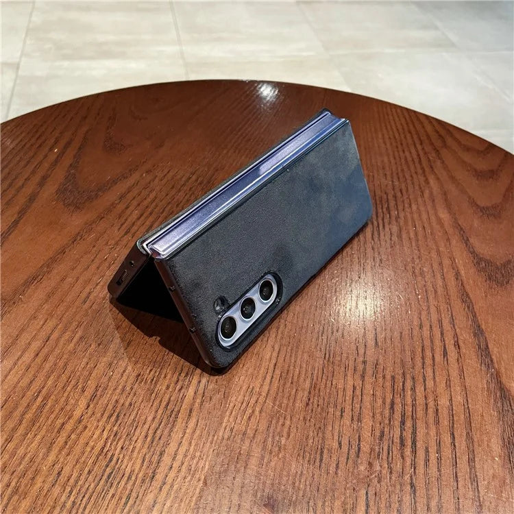 For Samsung Galaxy Z Fold5 5G Suede Phone Case Soft Touch Back Cover