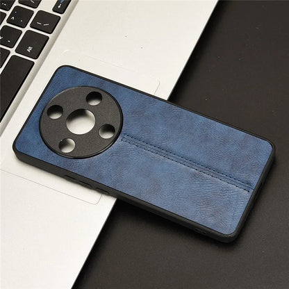 For Honor Magic6 Lite 5G / X9b 5G Case Cowhide Texture Stitching Line Cover