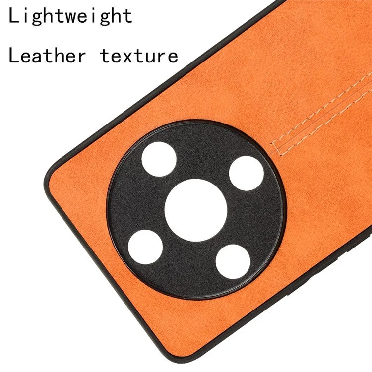 For Honor Magic6 Lite 5G / X9b 5G Case Cowhide Texture Stitching Line Cover