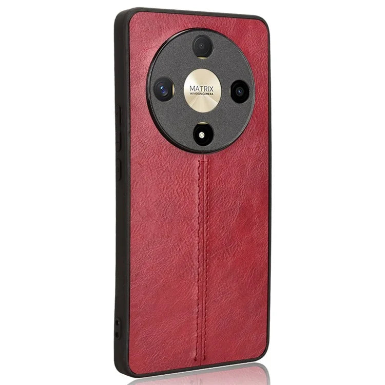 For Honor Magic6 Lite 5G / X9b 5G Case Cowhide Texture Stitching Line Cover