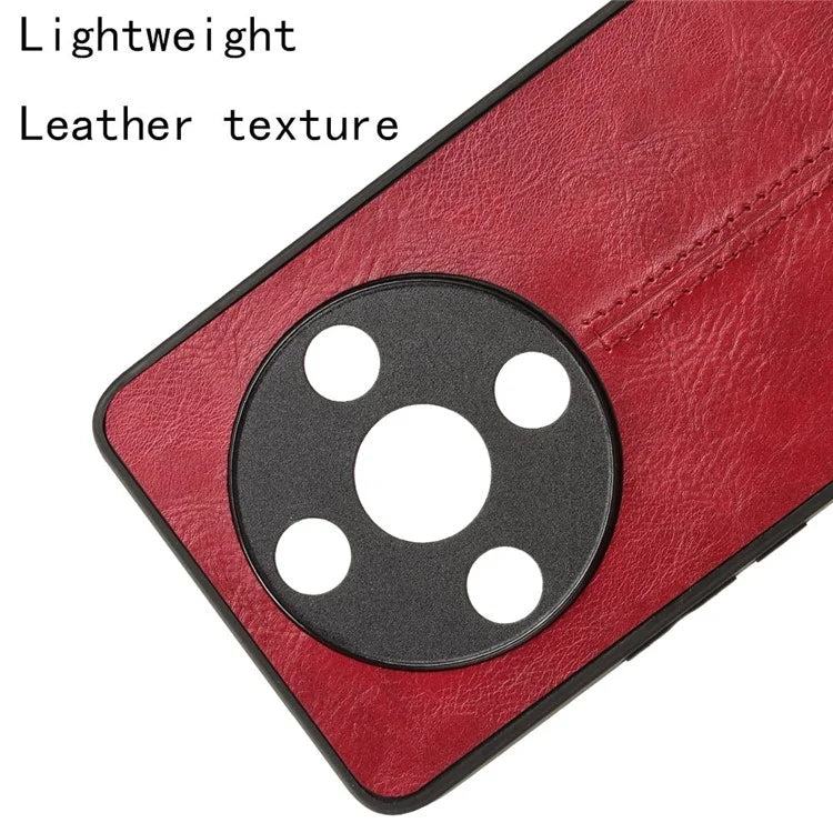 For Honor Magic6 Lite 5G / X9b 5G Case Cowhide Texture Stitching Line Cover