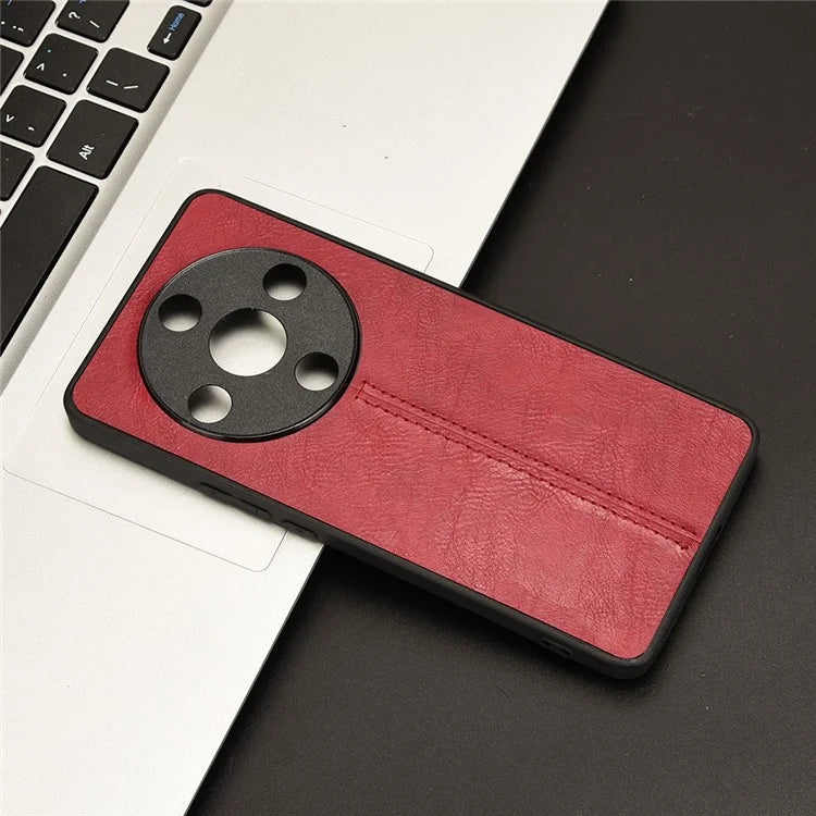 For Honor Magic6 Lite 5G / X9b 5G Case Cowhide Texture Stitching Line Cover