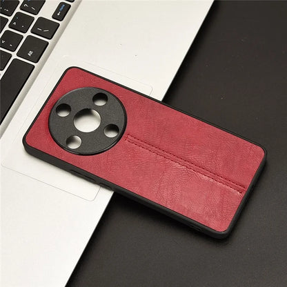 For Honor Magic6 Lite 5G / X9b 5G Case Cowhide Texture Stitching Line Cover