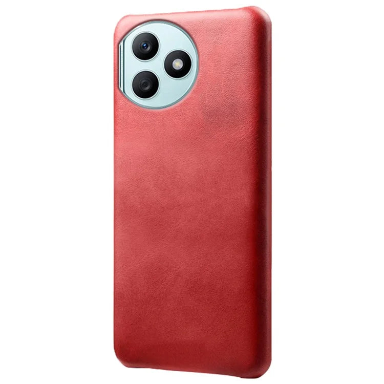 For Honor X50i+ 5G Cell Phone Case PU Leather Coated PC Calf Texture Cover